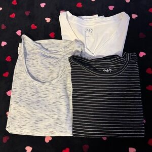 Lot of 3 Maurice’s Women’s Short Sleeve Shirts 3x